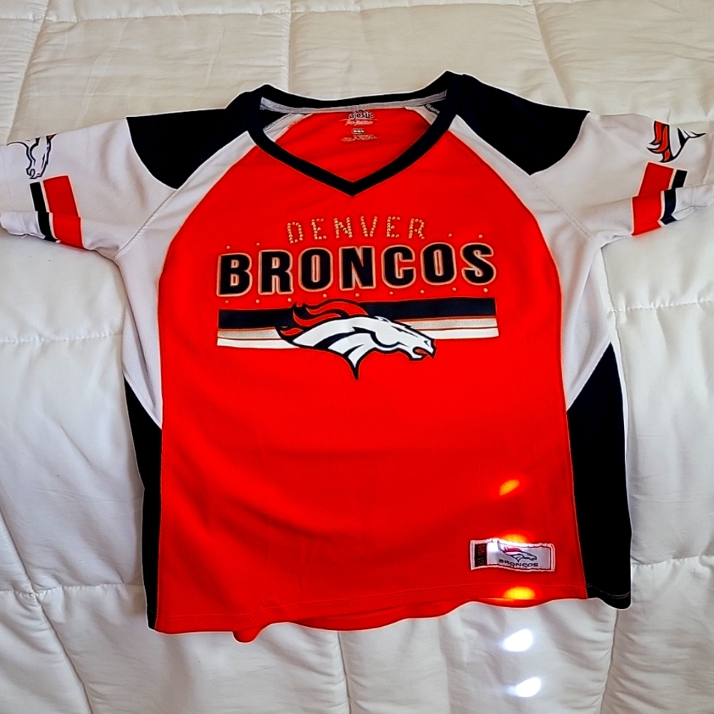 Womens Denver Broncos shirt.